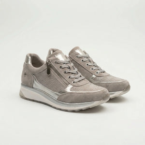 Stridella - Zip-Up Orthopedic Support Sneaker Gray
