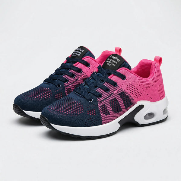 Strideva - Orthopedic Cushioned Women's Running Shoe Pink Blue