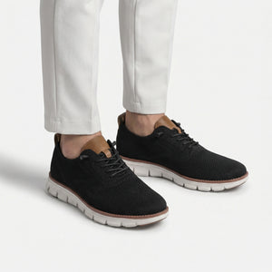 Stridex - Breathable Knit Lace-Up Walking Shoe