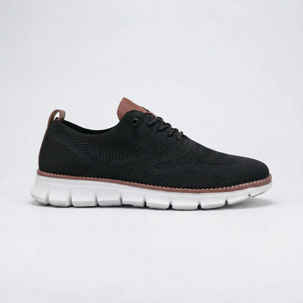 Stridex - Breathable Knit Lace-Up Walking Shoe