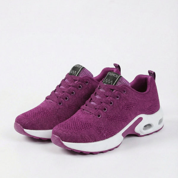 Strydex - Women's Lace-Up Orthopedic Support Sneaker Purple