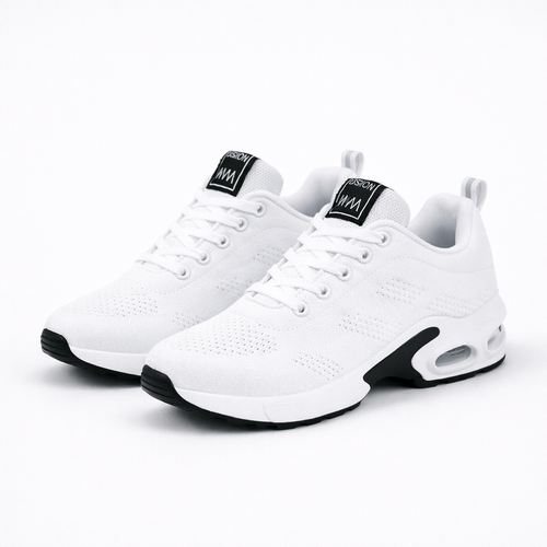 Strydex - Women's Lace-Up Orthopedic Support Sneaker White