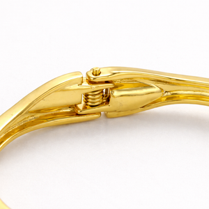 Teardova - Teardrop Shaped Open Cuff Bangle