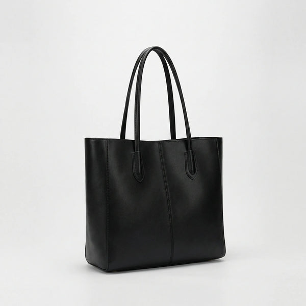 Torvelle - Large Capacity Single Shoulder Tote Black