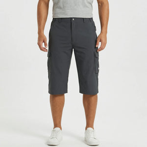 Trailvex - Quick-Dry Men's Cargo Shorts Dark Gray
