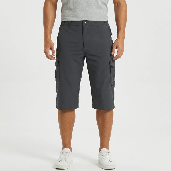 Trailvex - Quick-Dry Men's Cargo Shorts Dark Gray
