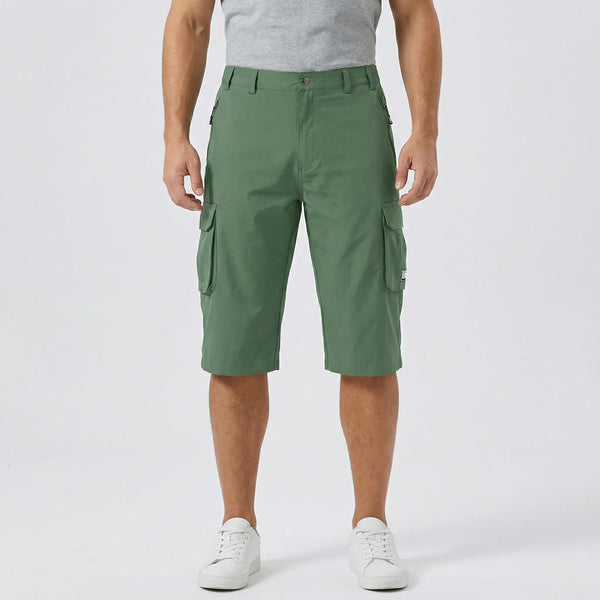 Trailvex - Quick-Dry Men's Cargo Shorts Green