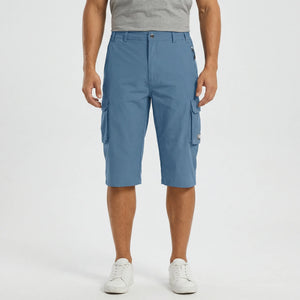 Trailvex - Quick-Dry Men's Cargo Shorts Light Blue