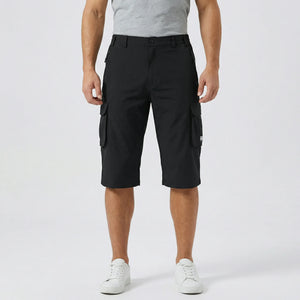 Trailvex - Quick-Dry Men's Cargo Shorts Black