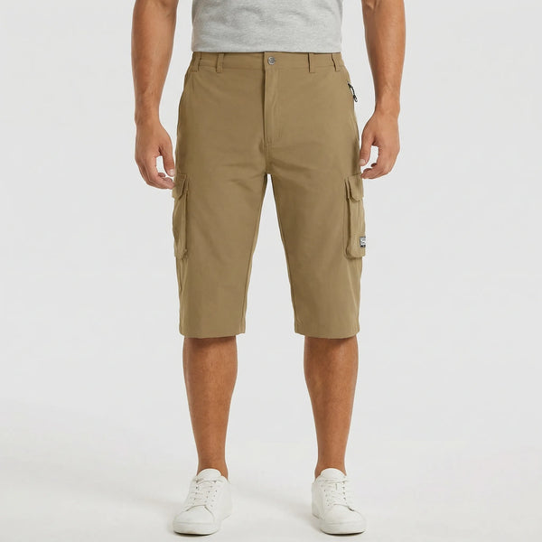 Trailvex - Quick-Dry Men's Cargo Shorts Khaki