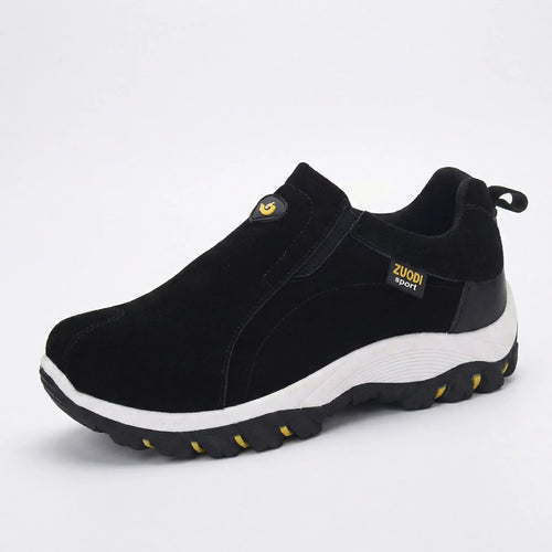 Traxlon - Slip-On Men's Hiking Sneaker Black