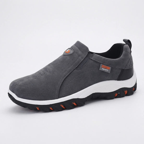 Traxlon - Slip-On Men's Hiking Sneaker Gray