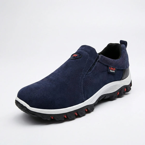 Traxlon - Slip-On Men's Hiking Sneaker Blue