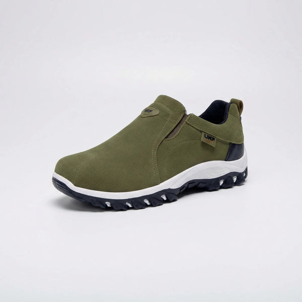 Traxlon - Slip-On Men's Hiking Sneaker Green