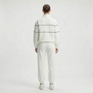 Trekvia - Half-Zip Sweater And Jogger Set