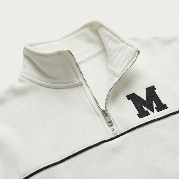 Trekvia - Half-Zip Sweater And Jogger Set