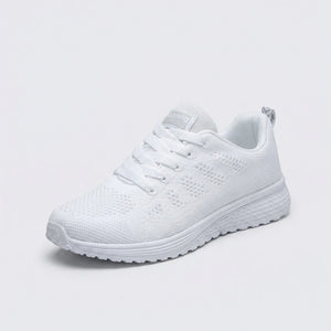 Vellura - Lightweight Lace-Up Women's Sneaker White