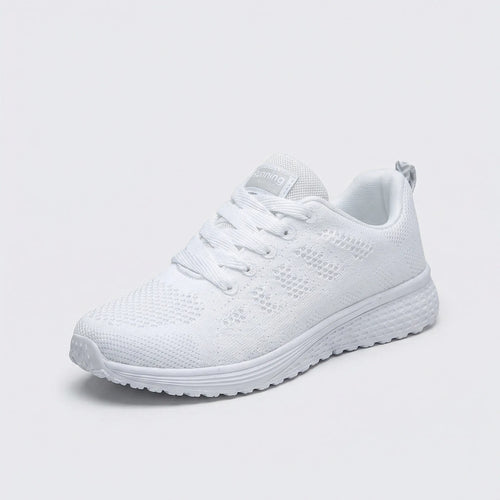 Vellura - Lightweight Lace-Up Women's Sneaker White