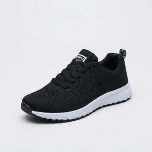 Vellura - Lightweight Lace-Up Women's Sneaker Black