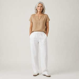 Veluxe - V-Neck Short Sleeve Women's Top