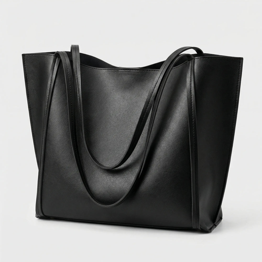 Velvora - Large Capacity Structured Shoulder Tote