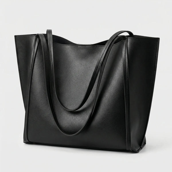 Velvora - Large Capacity Structured Shoulder Tote
