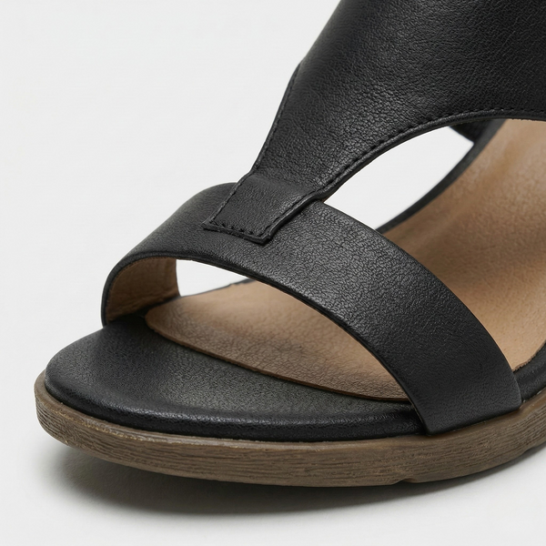 Velvoria - Supportive Wedge Ankle-Strap Sandal