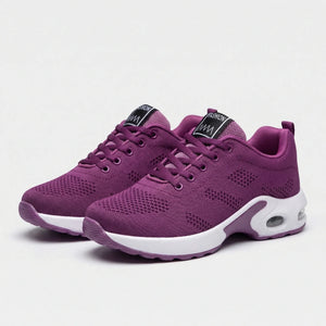 Vexalo - Lace-Up Air Cushion Sneaker Purple