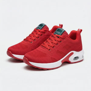 Vexalo - Lace-Up Air Cushion Sneaker Red