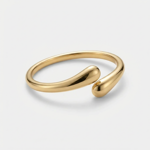 Vexora - Open Cuff Bangle With Coiled Geometric Design