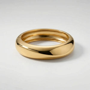 Vyntrix - Geometric Cuff Bangle Bracelet Gold 2435