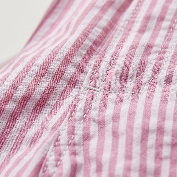 Wavrun - Striped Drawstring Swim Trunks For Men