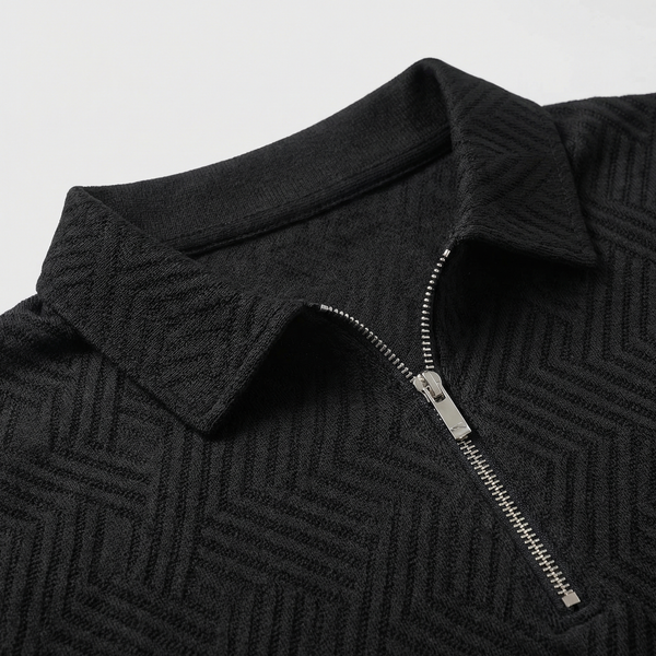 Zoltrek - Matching Zip Polo And Shorts Set
