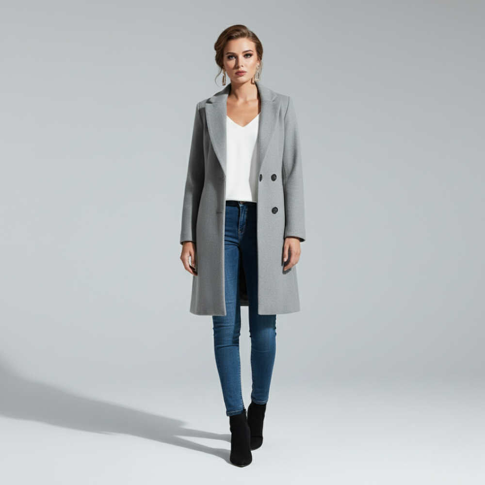 Bella | Women's Button Front Overcoat