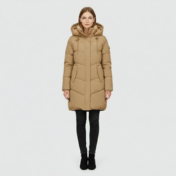 Elsie | Women’s Insulated Luxurise Jacket Brown