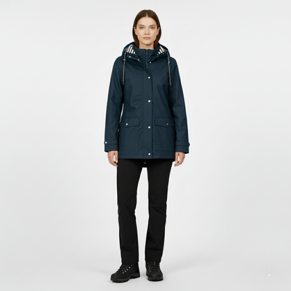 Faith | Women's 3-in-1 Waterproof Hiking Jacket Marineblue