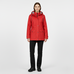 Faith | Women's 3-in-1 Waterproof Hiking Jacket Red