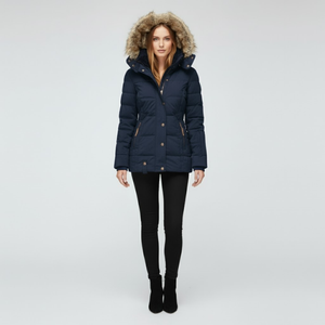 Freya | Women’s Waterproof Winter Jacket Blue