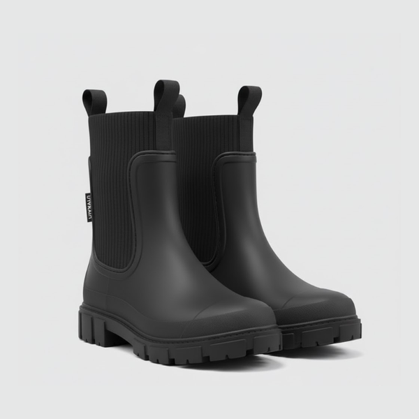 Georgia | Womens Waterproof Wellington Boots Black
