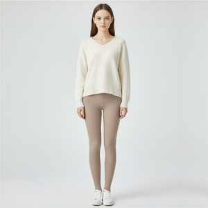 Grace | Women’s Premium Winter Leggings Nude