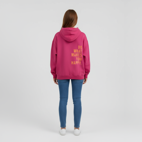 Heidi | Women's Pullover Hoodie Dark Pink