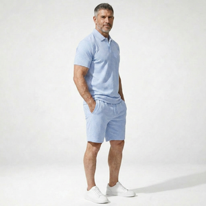 Brevado - Matching Polo Shirt And Shorts Set