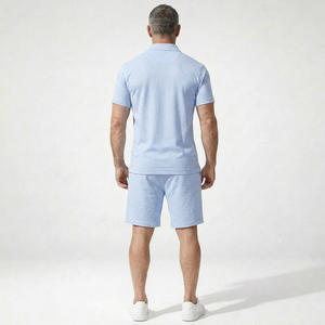 Brevado - Matching Polo Shirt And Shorts Set