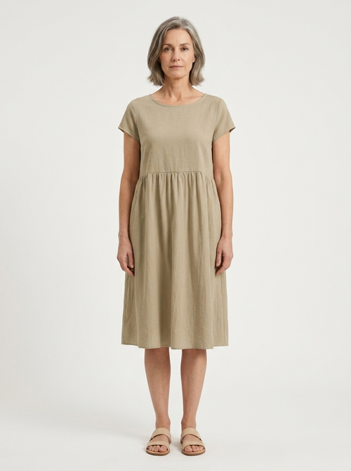 Bailey - Knee-Length Empire Waist Dress