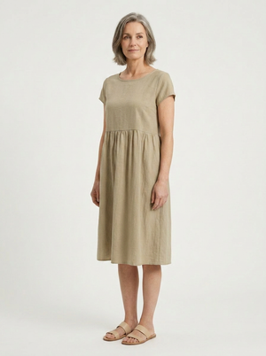 Bailey - Knee-Length Empire Waist Dress