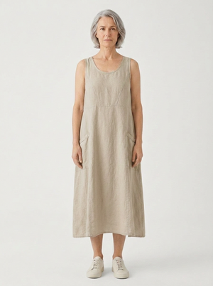 Brianna - Sleeveless A-Line Maxi Dress