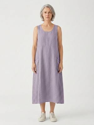 Brianna - Sleeveless A-Line Maxi Dress