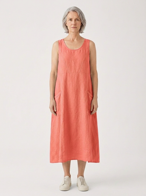 Brianna - Sleeveless A-Line Maxi Dress