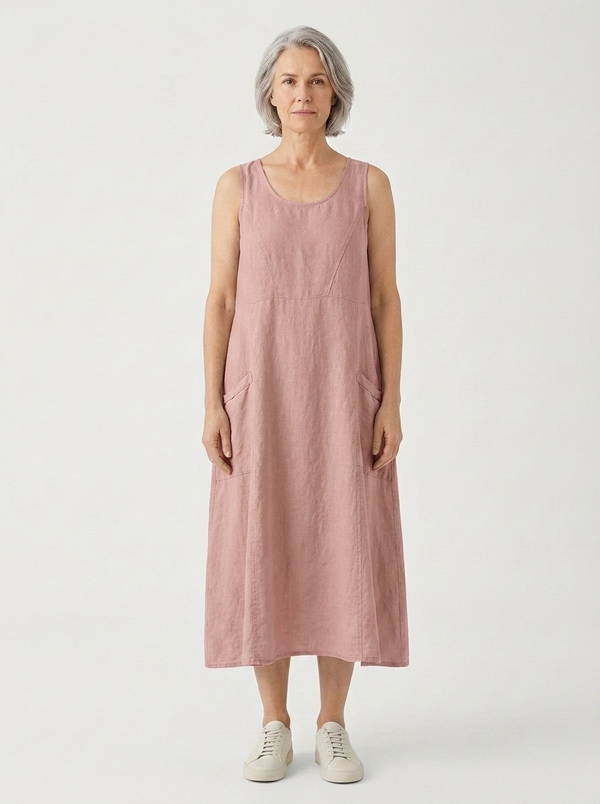 Brianna - Sleeveless A-Line Maxi Dress