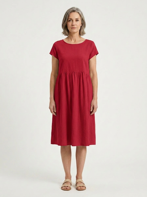 Bailey - Knee-Length Empire Waist Dress